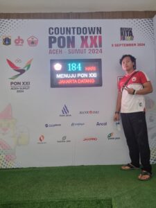 Me visiting KONI DKI Jakarta