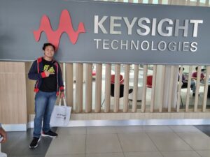 Me visiting Keysight HQ in Penang, Malaysia