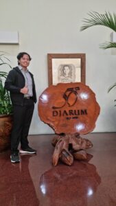 Me visiting PT Djarum Central in Jakarta